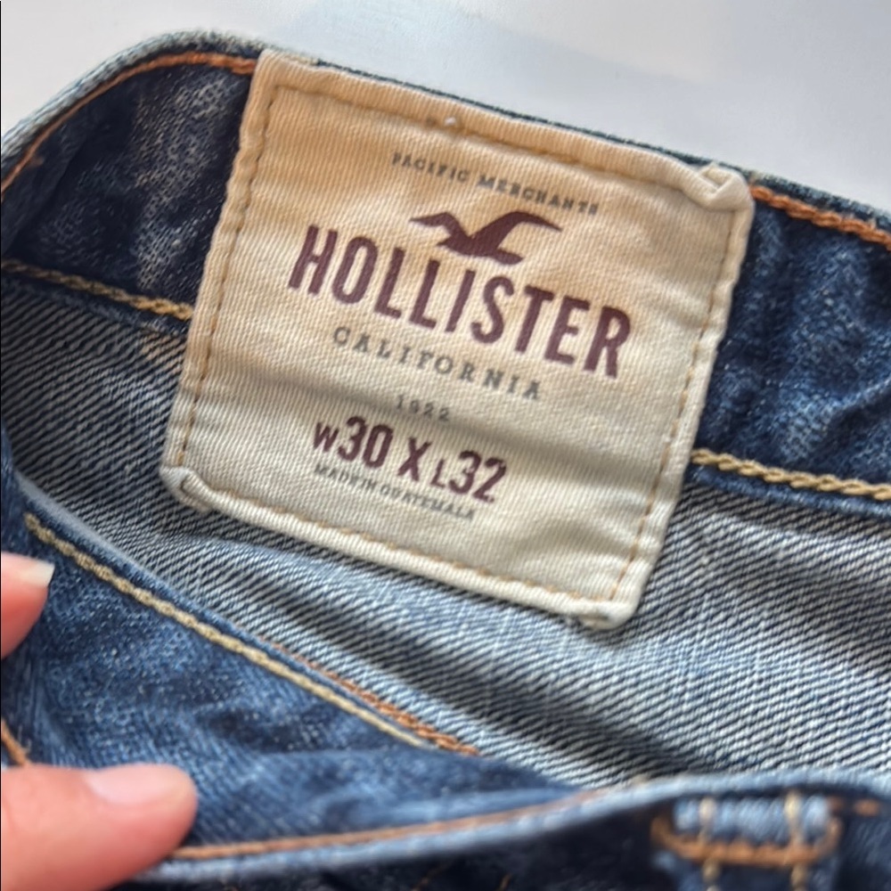 Hollister Classic Straight Men's Blue‎ Jeans Size 30 x 32 - Picture 10 of 12